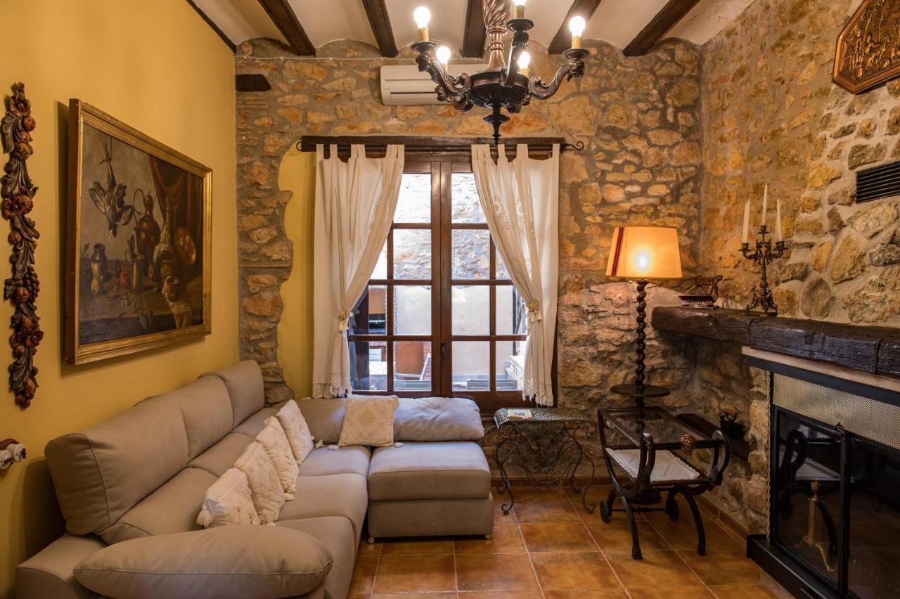 Casa Rural Dels Hospitalaris Traiguera Bagian luar foto